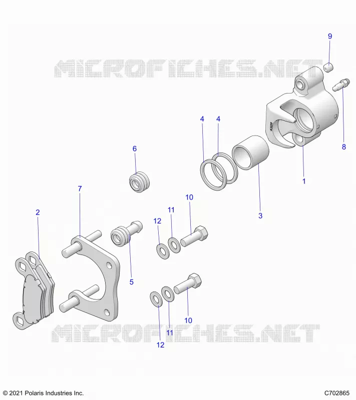BRAKES, PINZA POSTERIORE