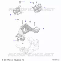 TELAIO, BULKHEAD AND FRONT CAB SUPPORT