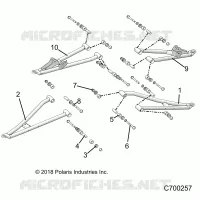 SOSPENSIONI ANTERIORI CONTROL ARMS