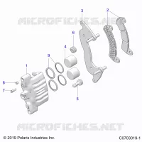 BRAKES, PINZA FRENO ANTERIORE