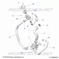 MOTORE, WATERPUMP AND BYPASS