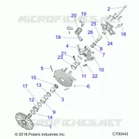 TRASMISSIONE, PRIMARY CLUTCH