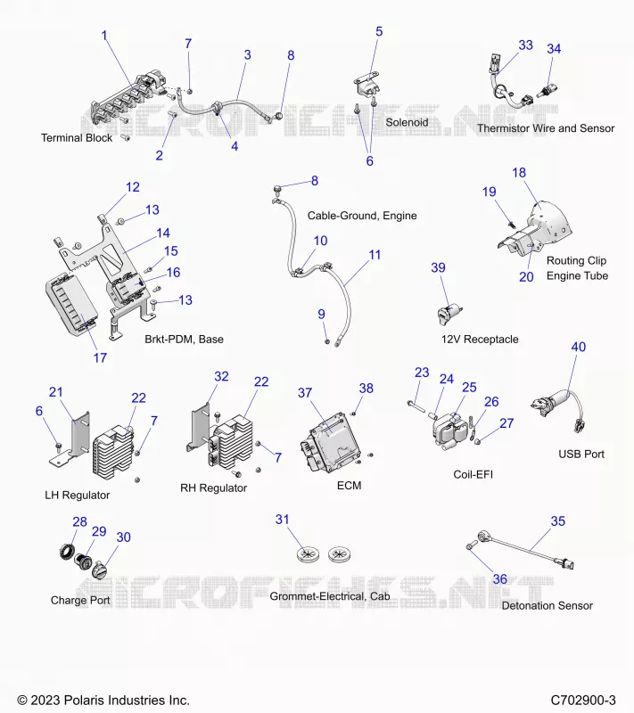 ELETTRICO, COMPONENTS
