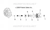 TRASMISSIONE, PRINCIPALE SCATOLA INGRANAGGI OUTPUT SHAFT