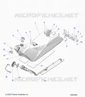 SISTEMA DI ALIMENTAZIONE CARBURANTE, FUEL TANK ASM.