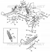 SOSPENSIONI ANTERIORI and SCIARE CLASSIC 0983865 (4943624362A013)