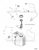 SERBATOIO DI CARBURANTE ASM.
