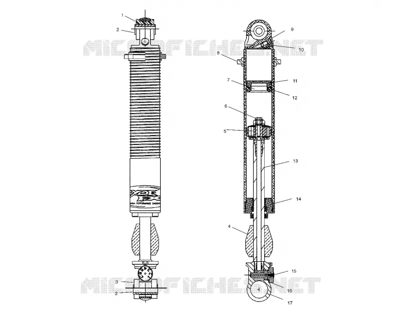 RYDE FX/IFS SHOCK