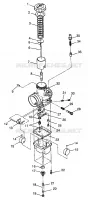 CARBURATORE STORM 0975782, STORM S.E. H975782, EUROPEAN STORM S.E. E975782, (4937823782D005)