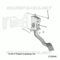 ENGINE, ACCELERATORE PEDALE