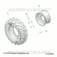 RUOTE, FRONT TIRE