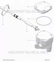 TIMONE, CONTROLS, THROTTLE ASM. AND CABLE