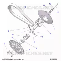 TRASMISSIONE, SECONDARY CLUTCH