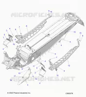 CHASSIS, PROTEZIONE FRIZIONE, FOOTRESTS, AND RUNNINGBOARDS