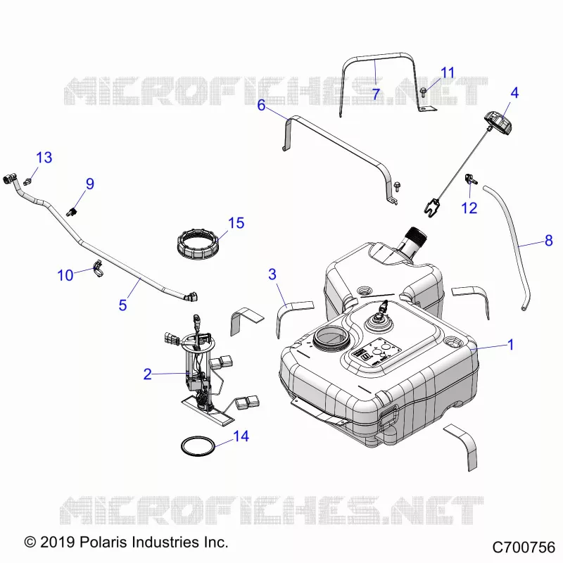 SISTEMA DI ALIMENTAZIONE CARBURANTES, FUEL TANK