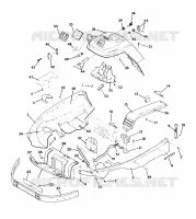 NOSEPAN   CONSOLE INDY LITE/STAR LITE (4921332133003A)
