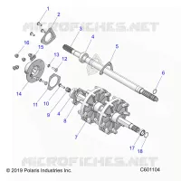 DRIVE TRAIN, JACKSHAFT AND ALBERO DI TRASMISSIONE