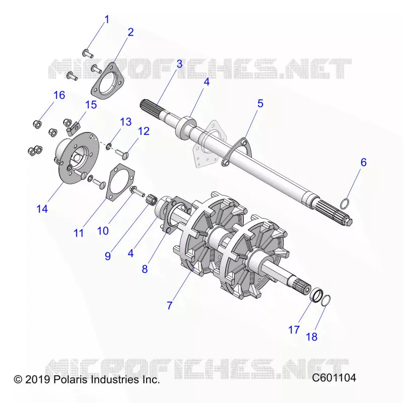 DRIVE TRAIN, JACKSHAFT AND ALBERO DI TRASMISSIONE