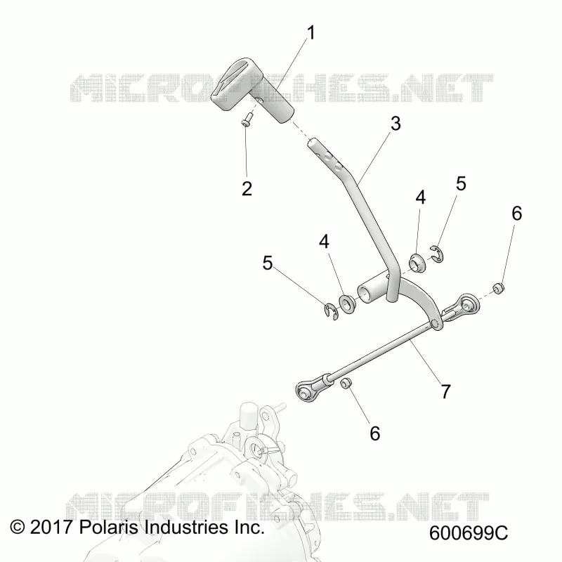 TRASMISSIONE, SHIFT LINKAGE