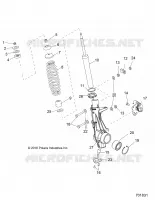 SUSPENSION, ANTERIORE MONTANTE