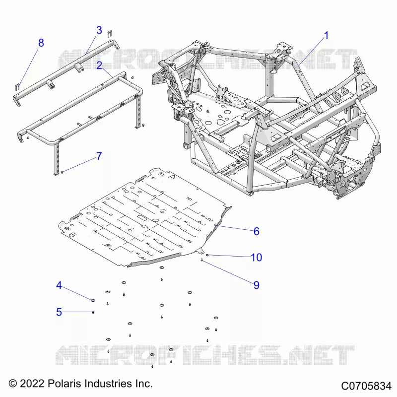 CHASSIS, MAIN TELAIO