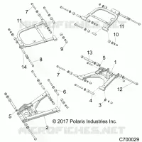 SOSPENSIONE POSTERIORE CONTROL ARMS
