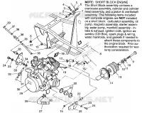 MONTAGGIO DEL MOTORE Sportsman 4x4 W968040 (4935943594A010)
