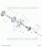 TRASMISSIONE, PRIMARY CLUTCH