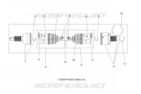 DRIVE TRAIN, DRIVE POSTERIORE ALBERO