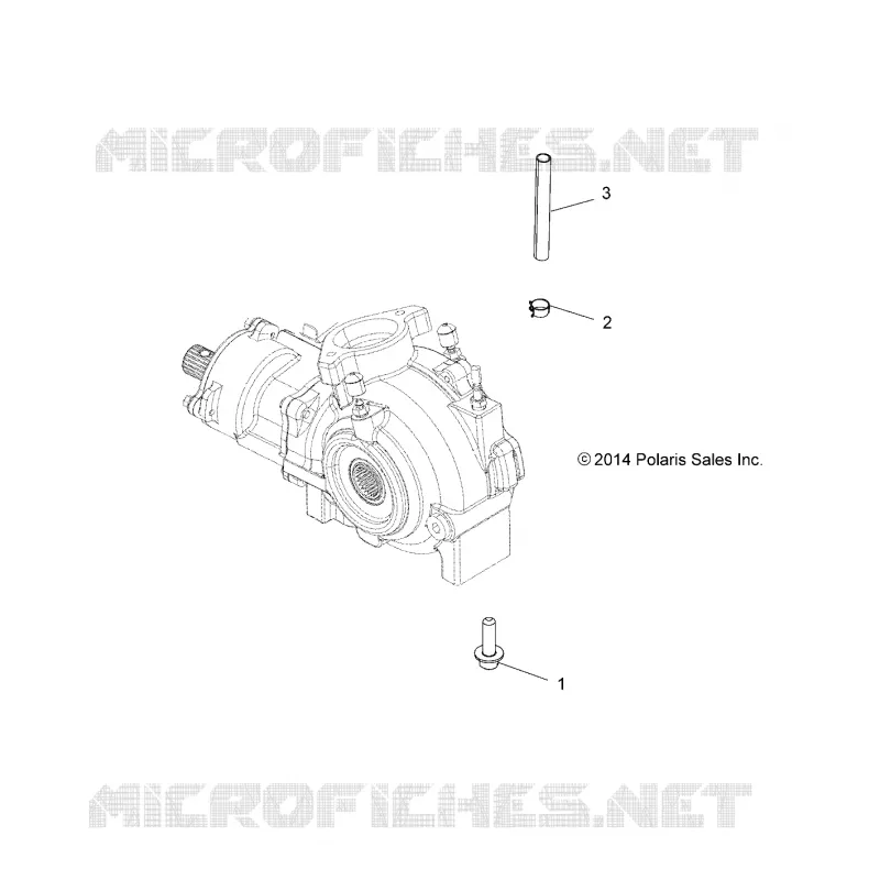 DRIVE TRAIN, SCATOLA INGRANAGGI MONTAGGIO, FRONT