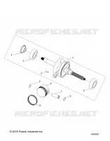 ENGINE, ALBERO MOTORE AND PISTON