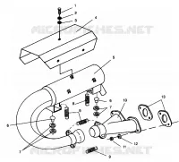 IMPIANTO DI SCARICO LITE GT 0943133 (49250125010025)