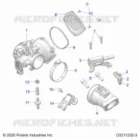 ENGINE, CORPO FARFALLATO AND FUEL RAIL