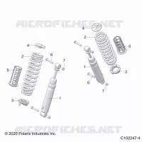 SOSPENSIONEDLE SHOCKS AND MOUNTING