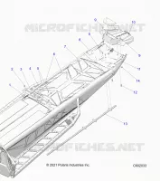 TELAIO, REAR, MISC. COVERS AND SNOWFLAP