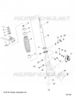 SUSPENSION, ANTERIORE MONTANTE