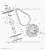 TRASMISSIONE, SECONDARY CLUTCH