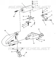 IMPIANTO DI SCARICO RXL 0940768 and RXL TOURING 0940869 (4925062506032A)