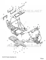 CHASSIS, TELAIO PRINCIPALE AND SKID PLATES