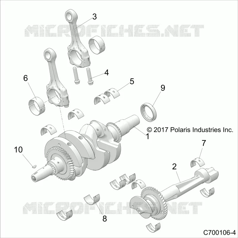 ENGINE, ALBERO MOTORE