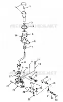 selettore di marcia XPLORER 400L W97CC38C (4939753975C011)
