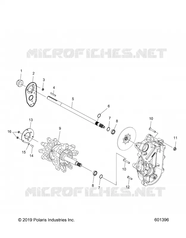 DRIVE TRAIN, JACKSHAFT AND ALBERO DI TRASMISSIONE