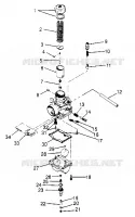 CARBURATORE WIDETRAK LX 0952064 and  EUROPEAN WIDETRAK LX E952064 (4928942894C012)