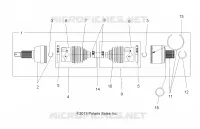 DRIVE TRAIN, DRIVE POSTERIORE ALBERO