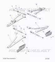 SOSPENSIONI ANTERIORI CONTROL ARMS