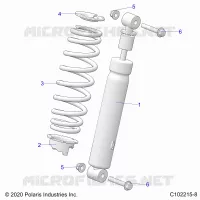 SUSPENSION, SHOCK ANTERIORE