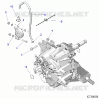 TRASMISSIONE, MAIN GEARCASE MOUNTING