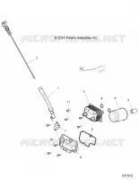 ENGINE, DIPSTICK AND FILTRO DELL'OLIO