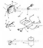 RICAMBI EFI 500 EFI / 0930674 AND  500 EFI SKS / 0930574 (4922962296038A)