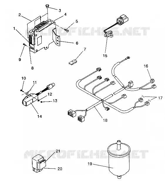 RICAMBI EFI 500 EFI / 0930674 AND  500 EFI SKS / 0930574 (4922962296038A)